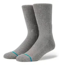 Meia Stance Icon Grey Heather