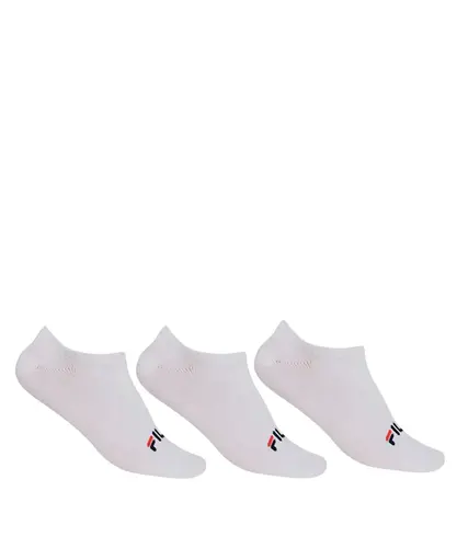 Meia Fila Tripack Cano Curto Branco