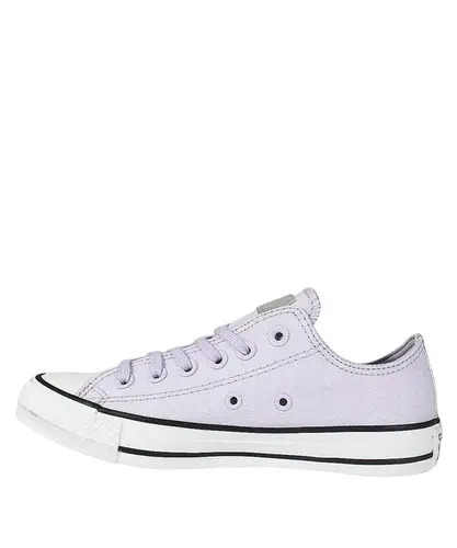 Tênis Converse Chuck Taylor All Star Lilás Prata Puro Branco