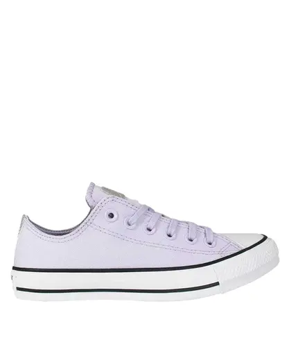 Tênis Converse Chuck Taylor All Star Lilás Prata Puro Branco