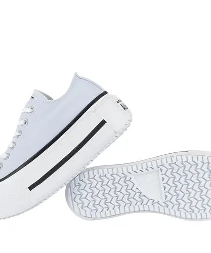 Tênis Converse Chuck Taylor All Star Lift Double Stack Ox Foundation Blueberry Ice