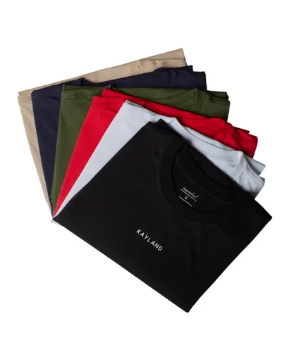 Camiseta Kayland Kit 2 Camisetas Azul Marinho e Branco