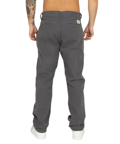 Calça Quiksilver Everyday Chino Cinza Escuro