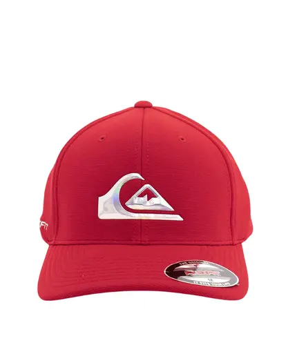 Boné Quiksilver Hologram 3D Logo Red