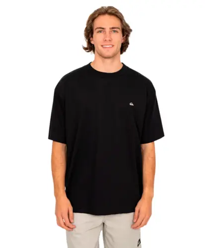 Camiseta Quiksilver Over Embroidery Preto