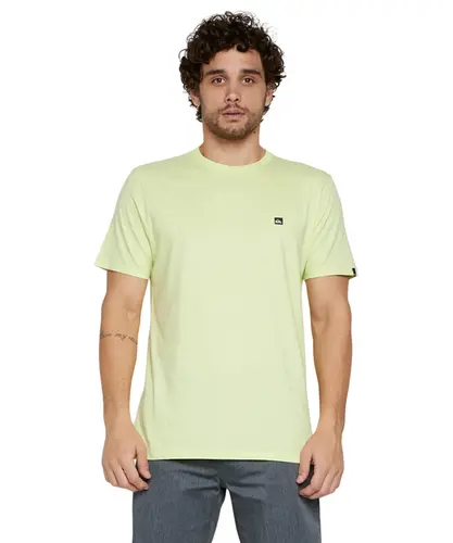 Camiseta Quiksilver Transfer Square Color Verde Claro