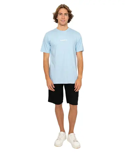 Camiseta Quiksilver Mini Omni Azul Claro