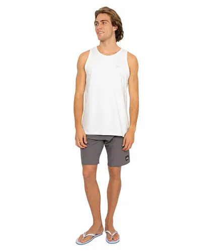 Boardshort Quiksilver Everyday Solid Double Zip 20 Cinza