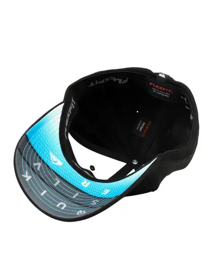 Boné Quiksilver Gradient Logo Wordblock Black