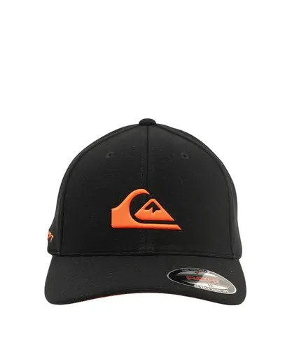Boné Quiksilver Logo Orange Black