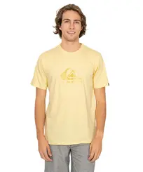 Camiseta Quiksilver New Comp Logo Amarelo