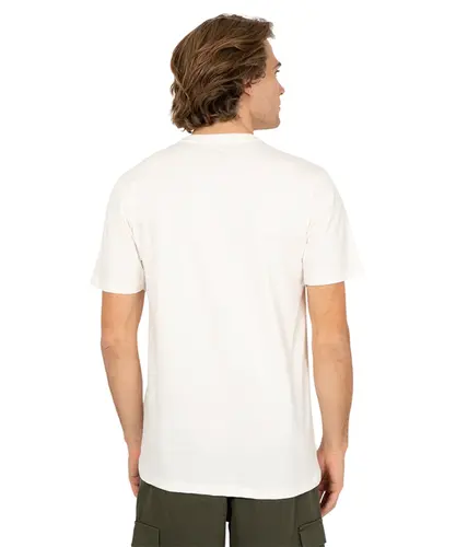 Camiseta Quiksilver Full Logo Snow White