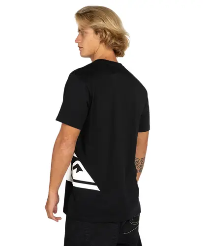 Camiseta Quiksilver Side Logo Preto