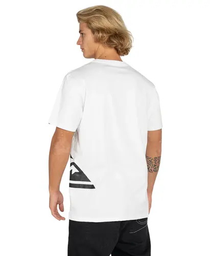 Camiseta Quiksilver Side Logo Branco