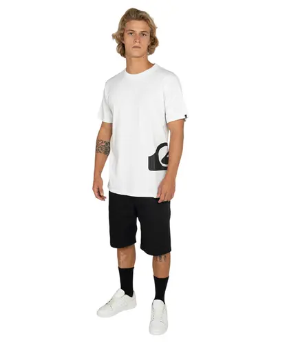 Camiseta Quiksilver Side Logo Branco