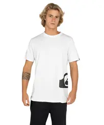 Camiseta Quiksilver Side Logo Branco