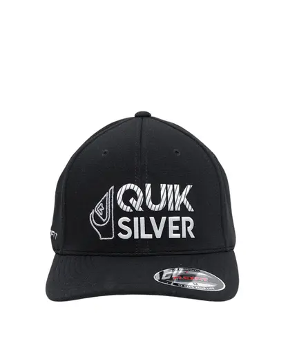Boné Quiksilver Silver Transfer Emb Black