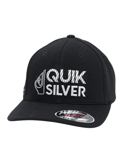 Boné Quiksilver Silver Transfer Emb Black
