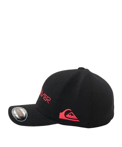 Boné Quiksilver Emb Type Down Word Black