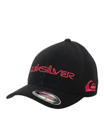Boné Quiksilver Emb Type Down Word Black