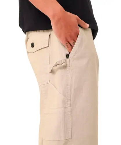 Calça MCD Sarja Loose Areia Catedral
