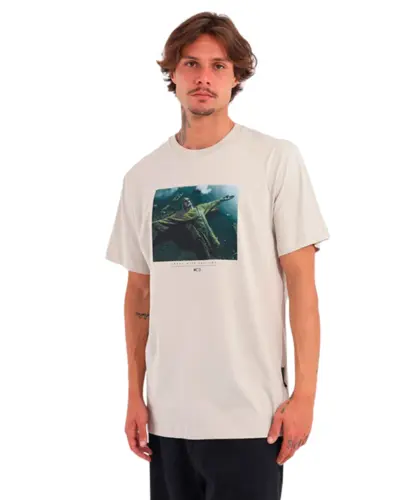 Camiseta MCD Regular Cristo Bege Poeira