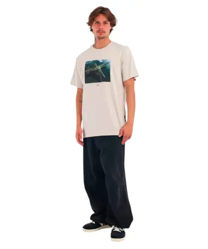 Camiseta MCD Regular Cristo Bege Poeira
