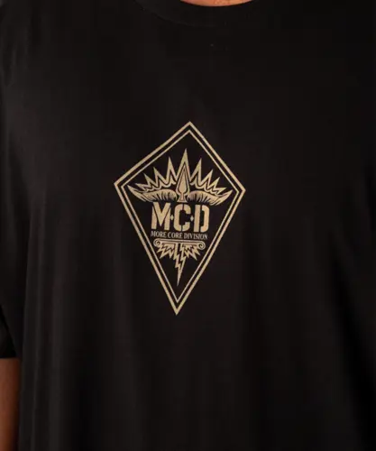 Camiseta MCD T-Shirt Oversized Linha Do Tempo Preto