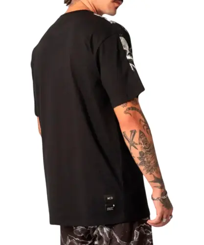 Camiseta MCD Especial MJ Rosas Preto