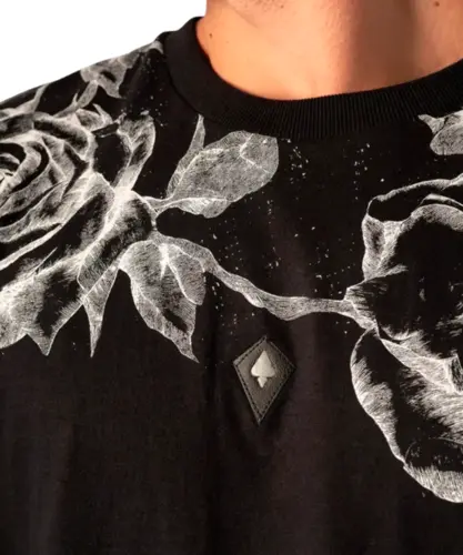 Camiseta MCD Especial MJ Rosas Preto