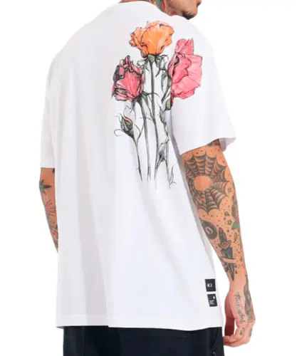 Camiseta MCD Especial Dead Flowers Branco