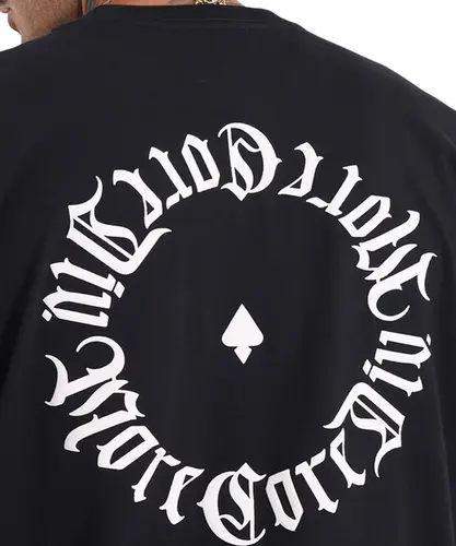 Camiseta MCD Caligrafiti Relevo Preto