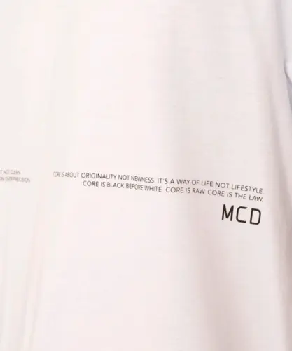 Camiseta MCD Regular Principles Branco
