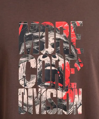 Camiseta MCD Regular Grito Marrom Ruina