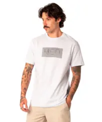 Camiseta MCD Regular Linhas Branco