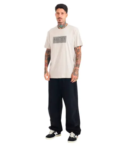 Camiseta MCD Regular Linhas Bege Poeira