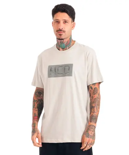 Camiseta MCD Regular Linhas Bege Poeira