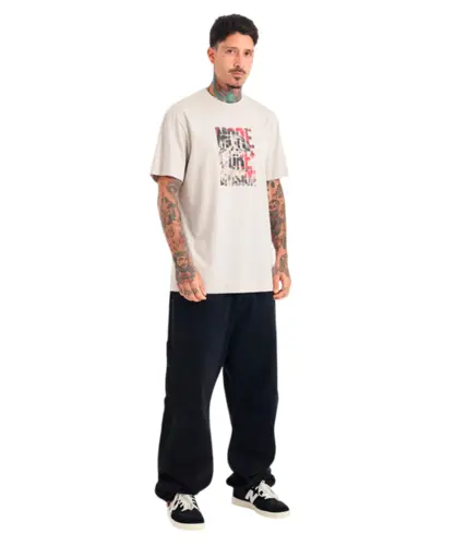 Camiseta MCD Regular Grito Bege Poeira