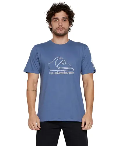 Camiseta Quiksilver New Tour Azul Escuro