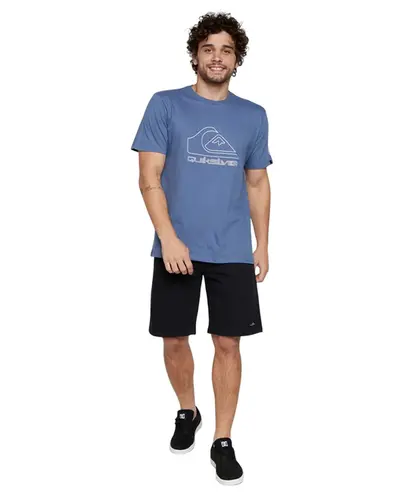 Camiseta Quiksilver New Tour Azul Escuro