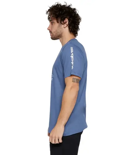 Camiseta Quiksilver New Tour Azul Escuro