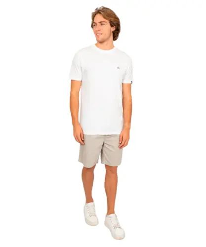 Camiseta Quiksilver Embroidery Branco