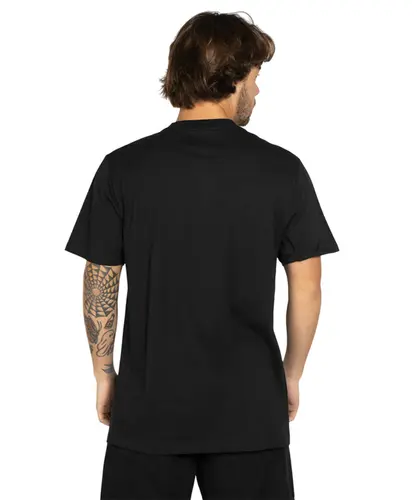 Camiseta Quiksilver Impaired Logo Dna Preto