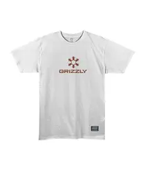 Camiseta Grizzly Outdoor Division Drift Tee White