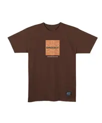 Camiseta Grizzly Box Outdoor Division Drift Tee Chocolate