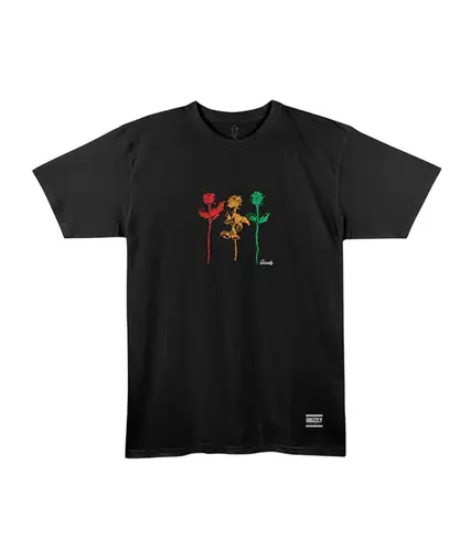 Camiseta Grizzly Growing Irie Tee Black