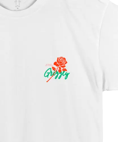 Camiseta Grizzly Fresh Flowers Tee White