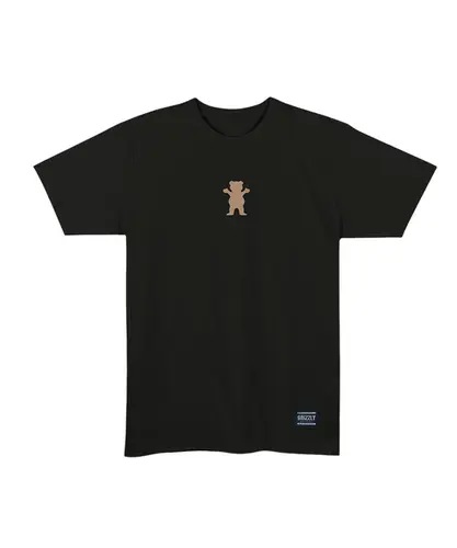 Camiseta Grizzly Back Script Logo Tee Black
