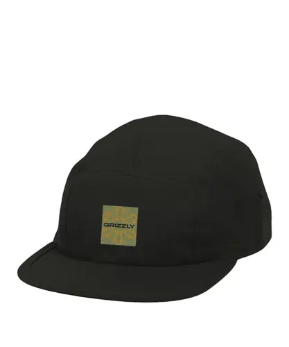 Boné Grizzly Outdoor Division Drift 5-Panel Camper Preto