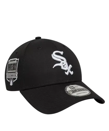 Boné New Era 9Forty Side Patch Preto